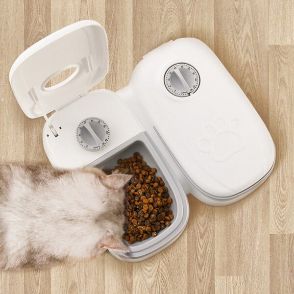 9bf5652e-b481-4702-8076-11c1bc01c101.jpg Comedouro e Bebedouro por Gravidade 2 em 1 — Cão e Gato