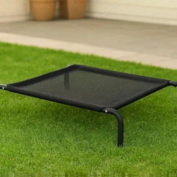 Cama elevada em nylon para cão Bafinho