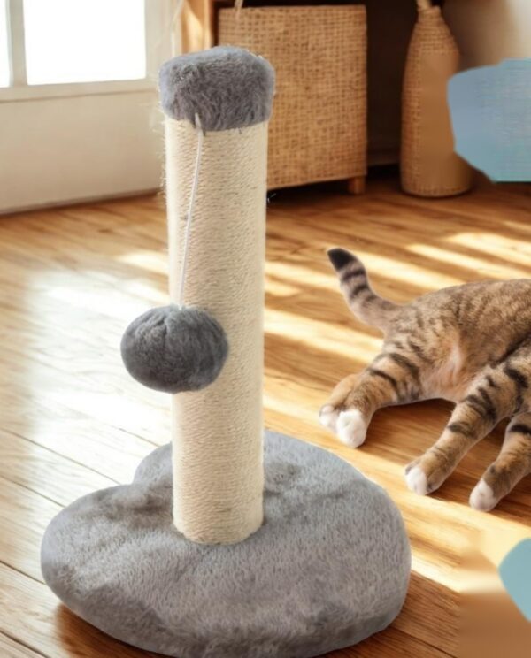 H6e236d12dfef4c299da1724f45eea58e2.jpg Arranhador de sisal para gato Bafinho, suspenso