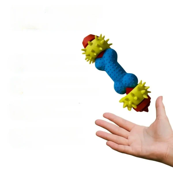 Osso mordedor para cão Bafinho, 18cm texturado