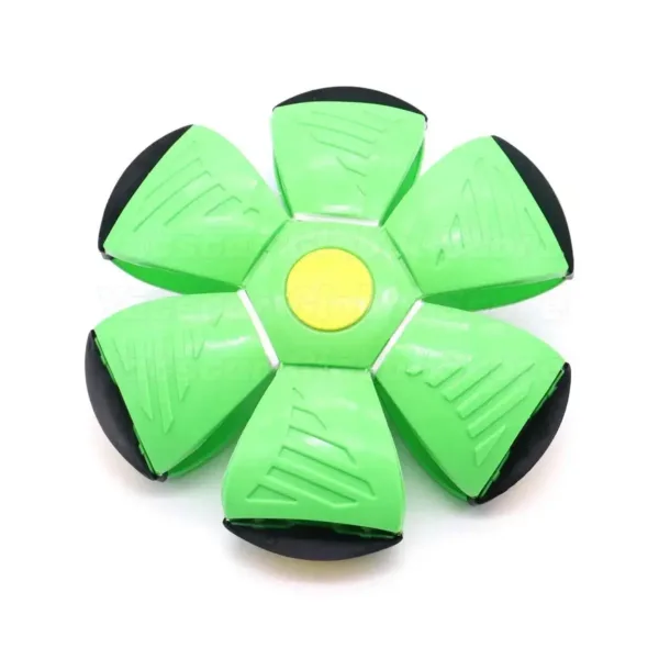 Bola disco transformável verde