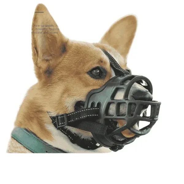 Focinheira reflectora para cão Bafinho, TPE macio