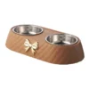 S1cd8323c2b6f494e9f97f562828763596.webp Comedouro duplo com taças metálicas para cão e gato