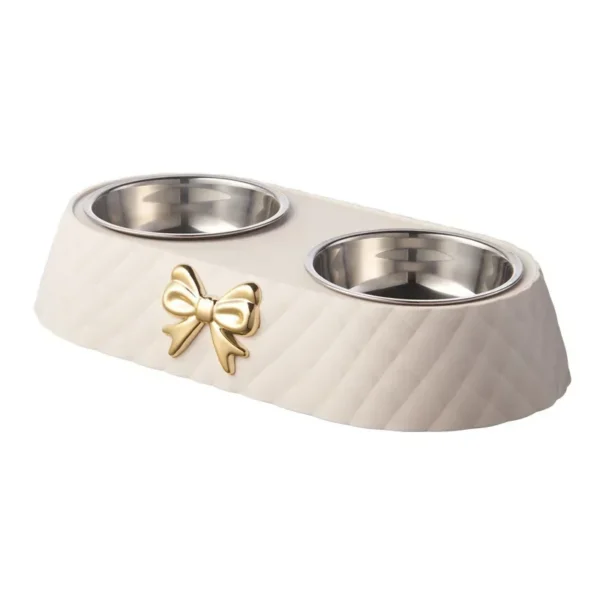 S4007d9e062ec41a39df5f01f10cb8d2aZ.webp Comedouro duplo com taças metálicas para cão e gato