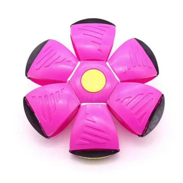 Bola disco transformável rosa