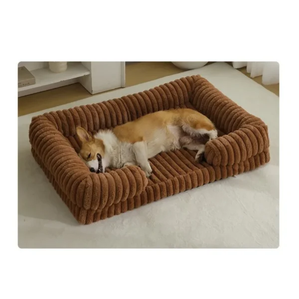 Scaf7f7e3338a4940b1136f012cf43bf6k-1.webp Cama de bombazina com rebordos para cão