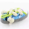 Sd9786a79f2da4f748879cede726ab77cM.webp Brinquedo em forma de sapatilha azul para cão