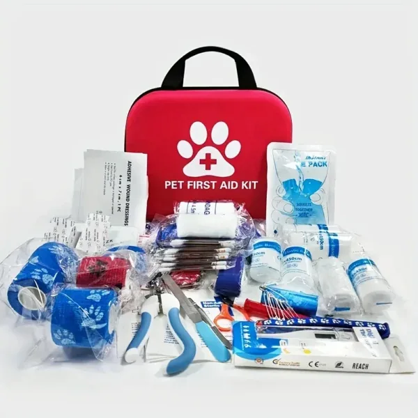 Sdd7b46157d2e44b1907e959fa720a888E.webp Kit portátil de primeiros socorros para cão e gato