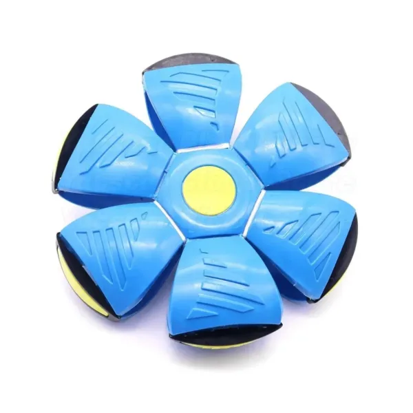 Bola disco transformável azul