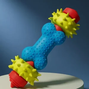 Osso mordedor para cão Bafinho, 18cm texturado