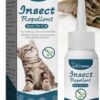 Repelente de insetos spot-on para gato: caixa e frasco de 50 ml