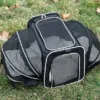 Bolsa transportadora ventilada vista de lado