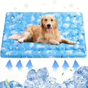 Tapete Refrescante com Água até 60×90 cm — Cão e Gato