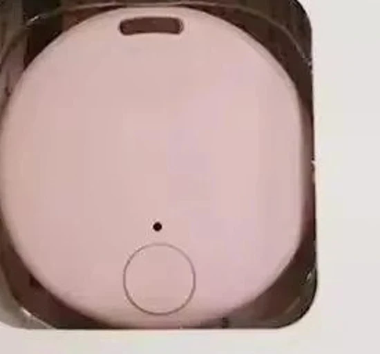 Rastreador Bluetooth Xiaomi Mijia na cor rosa claro