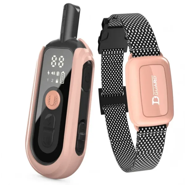 Se15ebe2e044a4477ad72563245b69d60M.webp Coleira de treino rosa com comando remoto para cão