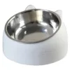 Sf5643e9f183e4c08b35960a99db6beffy.webp Comedouro Inclinado em Aço Inoxidável para Cão e Gato