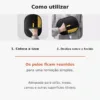 Como utilizar a luva removedora de pelos em tecidos
