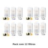 Pack com doze filtros para fonte de água