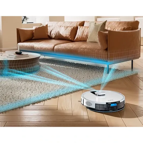 Navegação LiDAR do ILIFE A12 Pro numa sala